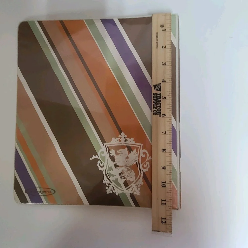 Vintage 80's Wilson Jones Binder 1984 Pocket Folders (5) Surfer Racer, U. Studio